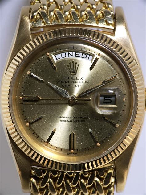 rolex day date 6611b|1958 Rolex 6611b date.